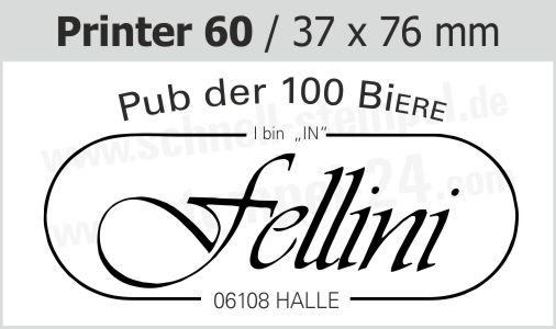 Colop Printer Line 60 Größe