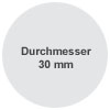 Abdruckgröße Holzstempel Rund Durchmesser 30 mm