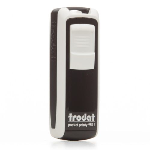 Trodat Pocket Printy 9511 Schwarz-Weiss