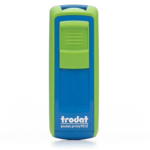 Trodat Pocket Printy 9512 Blau-Grün