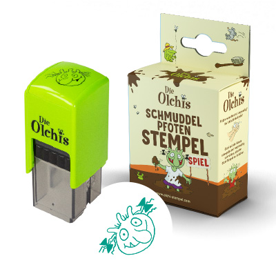 Schmuddelpfotenstempel - Die Olchis für Mädchen