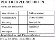 Stempelplatte für den Trodat Professional 5274/5207