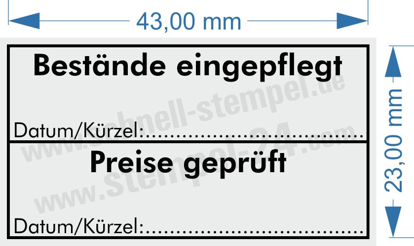 Selbstfärbestempel - Bestände - Preise - Geprüft | Stempel für Büro Lager & Inventur Selbstfärbestempel - Bestände - Preise - Geprüft | Stempel für Büro Lager & Inventur