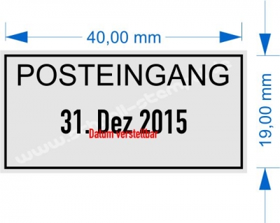 5430 Trodat Professional Posteingang