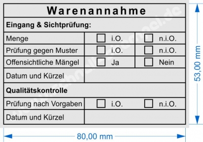 5211 Trodat Professional Wareneingangskontrolle Lagerartikel