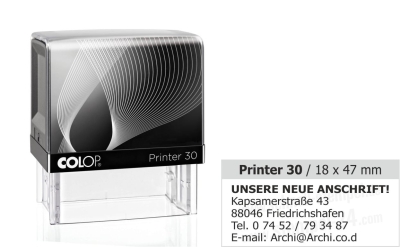 Colop Printer 30 (47x18 mm | 5 Zeilen)