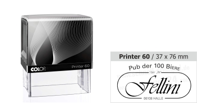 Colop Printer 60 (76x37 mm | 6 Zeilen)