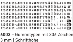 5253 Trodat Professional Typomatic Text zum selber stecken