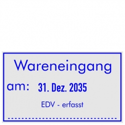 5460 Trodat Wareneingangsstempel EDV erfasst