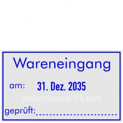 5460 Trodat Wareneingangsstempel geprüft