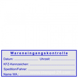 4915 Trodat Wareneingangsstempel KFZ