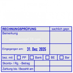 54110 Trodat Professional Rechnungsprüfung Bankeinzug