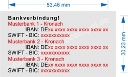 4928 Trodat Printy 3. Bankverbindungen