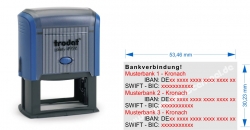 4928 Trodat Printy 3. Bankverbindungen