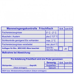 5211 Trodat Frischfisch Wareneingangsstempel