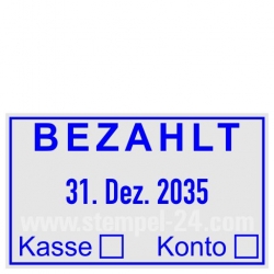 5430 Trodat Professional Bezahlt Kasse Bar