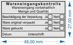 5203 Trodat Professional Wareneingangskontrolle