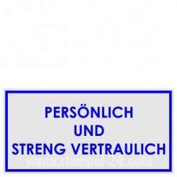 4929 Trodat Printy Persoenlich und Streng Vertraulich