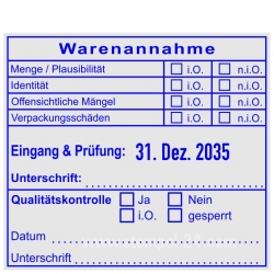 54110 Trodat Warenannahme Menge Identität 2