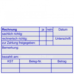 Stempel Rechnungsfreigabe 5211