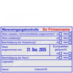 54110 Trodat Wareneingangskontrolle Firma 2