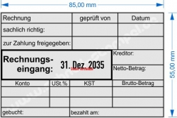 54110 Trodat Rechnungseingang Zahlung geprüft