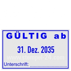 5430 Trodat Professional Gültig ab