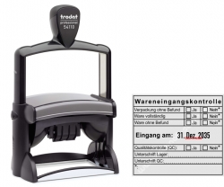 Stempel Wareneingangskontrolle Qualitätskontrolle • Trodat Professional 54110 •