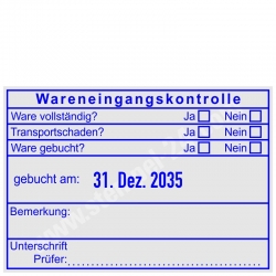 5480 Trodat Professional Wareneingangskontrolle Transportschaden