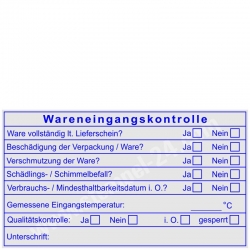 5212 Trodat Wareneingangskontrolle Mindesthaltbarkeit Temperatur