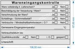 5212 Trodat Wareneingangskontrolle Mindesthaltbarkeit Verbrauchsdatum bis