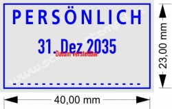 Stempel Persönlich • 5430