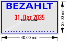 5430 Trodat Professional Bezahlt