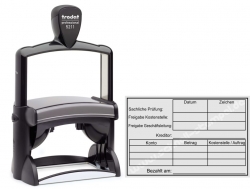 5211 Trodat Professional Rechnungsprüfung Kostenstelle Auftrag