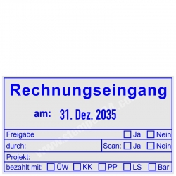 5480 Trodat Rechnungseingang am bezahlt