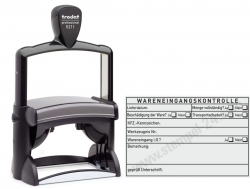 Stempel Wareneingangskontrolle DIN ISO 5211