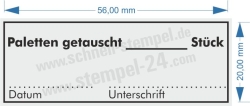 4913 Trodat Printy Stempel Paletten getauscht