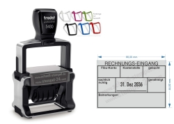 Stempel Rechnungseingang Fibukonto Gebucht • 5480