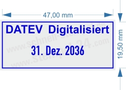 Stempel Datev Digitalisiert • 5440