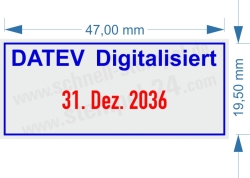 Stempel Datev Digitalisiert • 5440