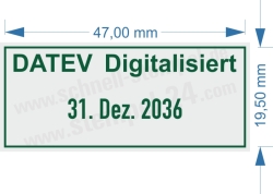 Stempel Datev Digitalisiert • 5440