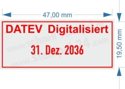Stempel Datev Digitalisiert • 5440