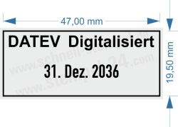Stempel Datev Digitalisiert • 5440