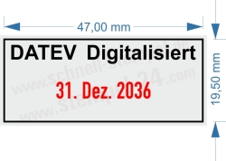Stempel Datev Digitalisiert • 5440