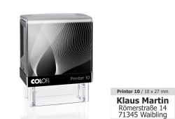 Colop Printer 10 (27x10 mm | 3 Zeilen)