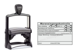 HACCP-Stempel Wareneingangskontrolle Mindesthaltbarkeit Charge • 5211