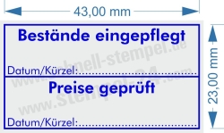 Selbstfärbestempel Bestände Preise Geprüft | COLOP Printer 40