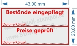Selbstfärbestempel Bestände Preise Geprüft | COLOP Printer 40