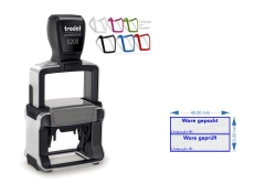 Stempel Ware gepackt - Ware geprüft • 5200