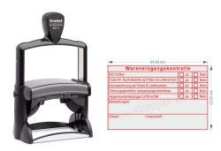 Stempel Warenkontrolle HACCP nach Grundsätzen und Hygieneanforderungen • 5211